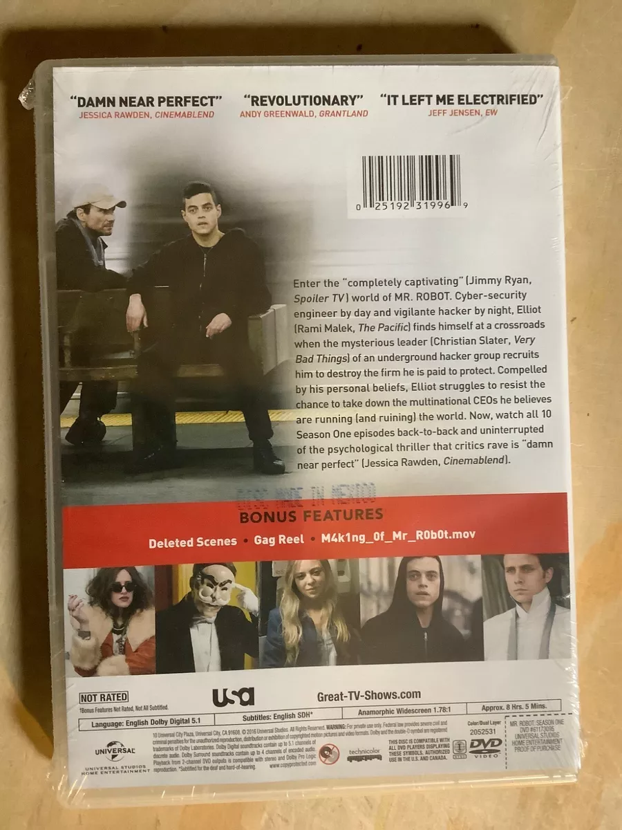 Mr. Robot: Season 1 (DVD)