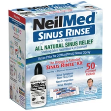 NeilMed Sinus Rinse Kit - Cold Fever Flu Nasal Congestion Sinus..