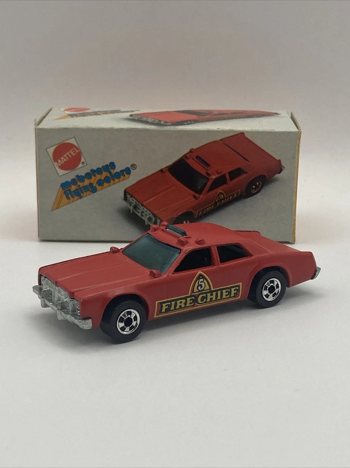 Hot Wheels MEBETOYS Blackwall Fire Chaser rojo en caja 2639 Foto 2 de 4