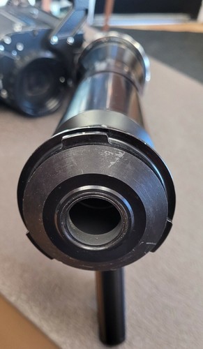 Novoflex Fernobjektiv 400mm f5.6 Telephoto lens Bolex Bayonet Mt w Pistolgrip - Picture 8 of 12