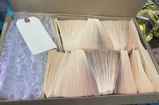 700 +/- 4 3/4" x 2 3/8" Size 5 Blank Manila Inventory Shipping Hang Tag Tags