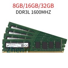 32GB 16GB 8GB DDR3L 1600MHz PC3L-12800 1.35V Desktop PC Memory RAM LOT AB