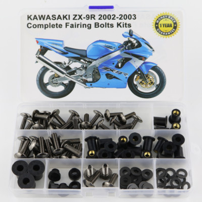 making商品 Fairing Complete Bolts Kit Screws For Kawasaki ZX-9R ZX9R 2000 2001