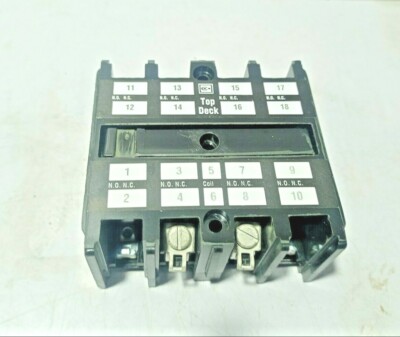Eaton Cutler Hammer ARA20 766A029G01 4 Poliger Adder Mit 2 N.O. Cartridge