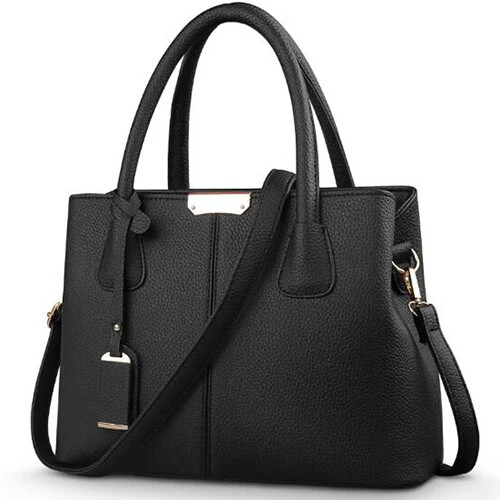 Damen PU Leder Tragetasche groß Luxus Designer Handtasche neu Umhängetasche - Bild 15 von 20