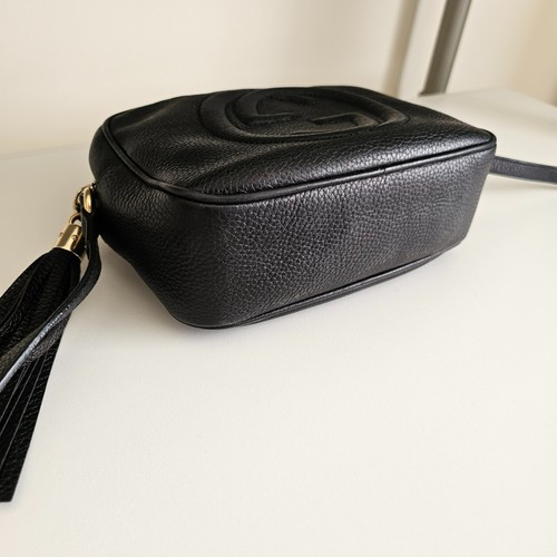 GUCCI Soho Disco Shoulder Crossbody Bag - Genuine - Picture 10 of 19
