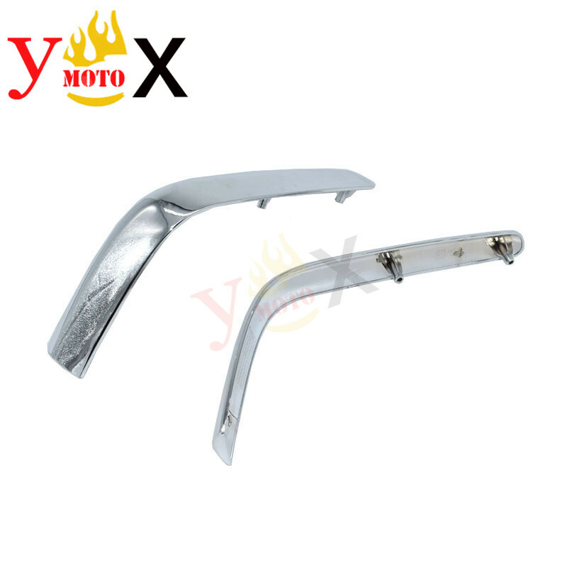 Lower Corner Trunk Saddlebag Accent Trim Strip For Honda Goldwing GL1800 2001-11