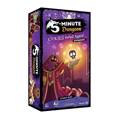 Outset Media 5-Minute Dungeon Curses! Foiled Again! Card & Dice Game Expansion