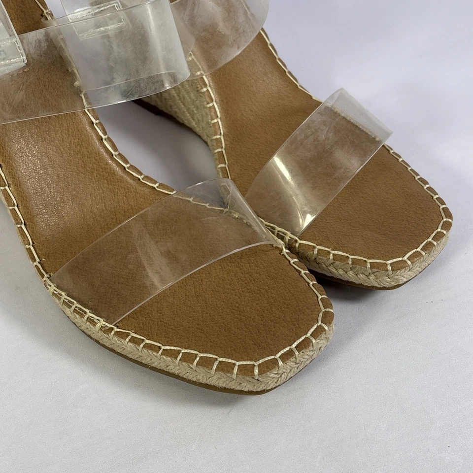 Sandalias de cuña Steve Madden Uri para mujer talla 10M sin cordones alpargata Foto 2 de 4