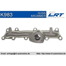 Krümmer Abgasanlage für Honda CR-V III RE 2.2i-CTDI 4WD Civic VIII Hatchback