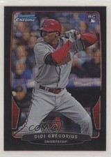 2013 Bowman Draft Chrome Black Wave Refractor Didi Gregorius #19 00et