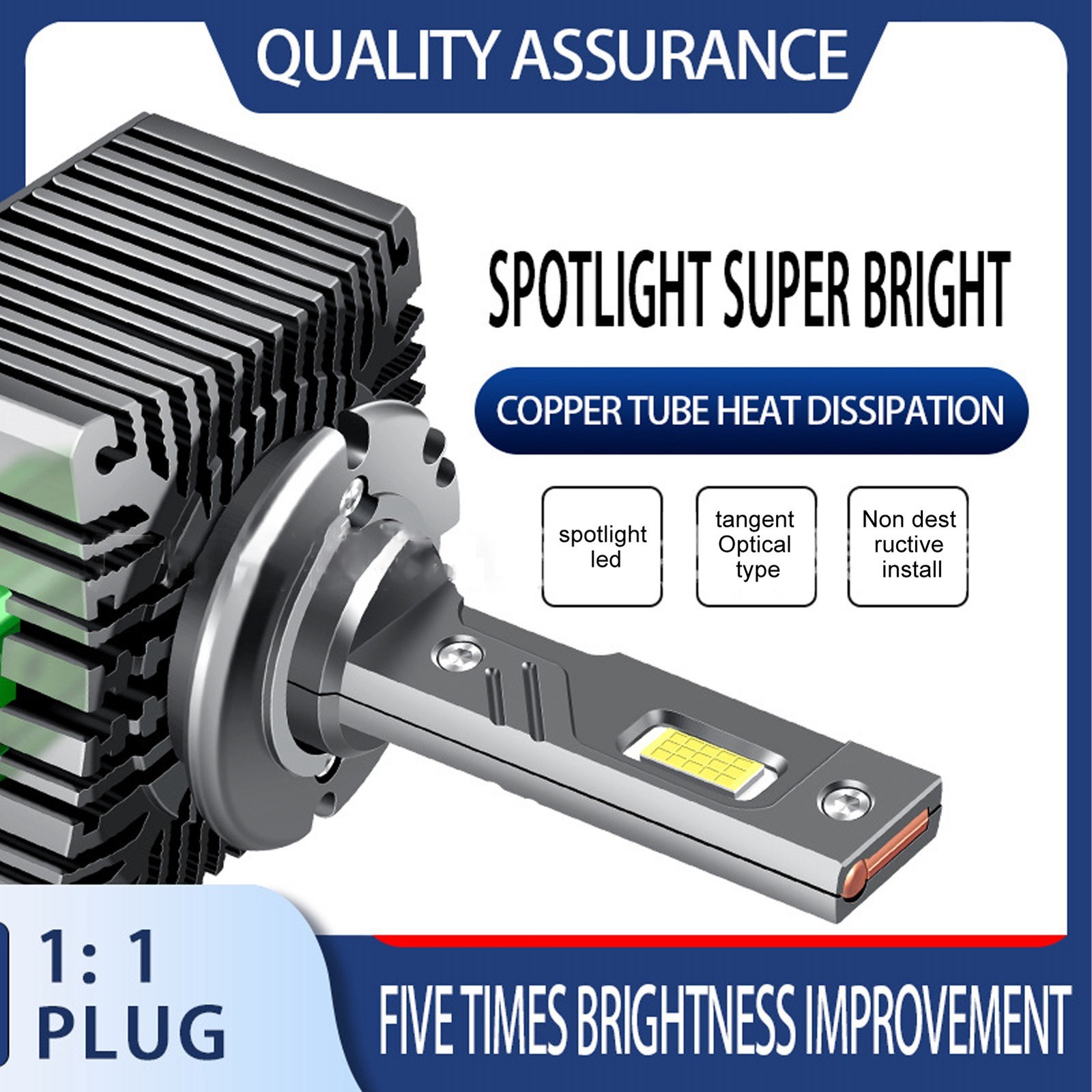 Super Bright Car Led Headlights Bulbs For Improved Visibility On The Road