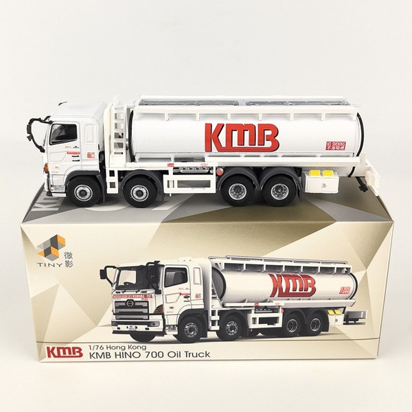 Tiny Hong Kong KMB69 Hino 700 Oil Tank 1/76 Diecast Car Model 035256-image