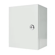 Outdoor Electrical Box Waterproof, NEMA 4 Steel Enclosure Box with Mounting P...