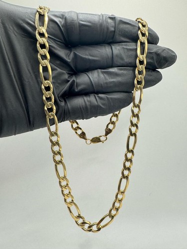 9ct Large Figaro Chain - Picture 4 of 5