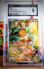 Carte Eevee SV Prismatic Evolutions Black Star Promos ETB Eevee #173 CGC 9 MINT