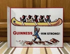 Guinness Beer Flange Sign Indian Strong Double Sided Vintage Style Wall Decor