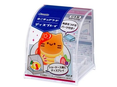 Inomata Gacha Miniature Food Acrylic Gashapon Capsule Toy Mini Display Case USA