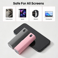 Touchscreen Screen Cleaner Spray, for Phones iPad Car Grey Two-in-One Spr...