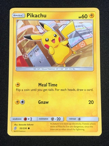 Pokemon Pikachu 55/236 Common (NM)