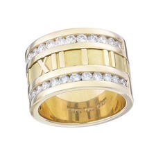 Tiffany & Co. Ring ATLAS Brillanten 750er Gelbgold