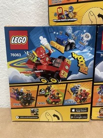 LEGO DC MARVEL SUPERHEROES Mighty Micro lot 76063 76070 76072 Flash Captain Cold
