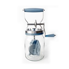 Henning Lee Manual Glass Butter Churner with ...