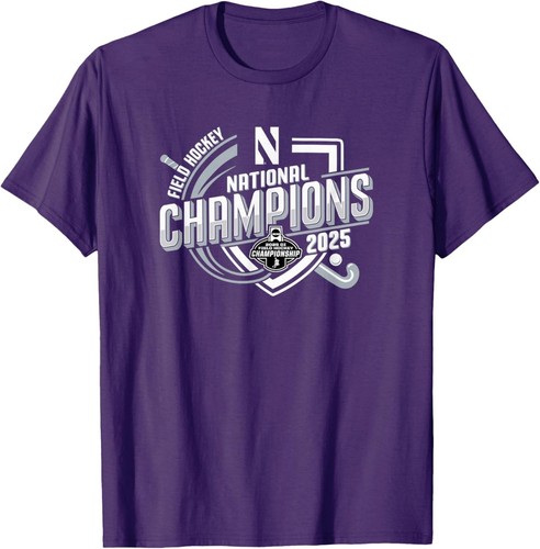 Northwestern Wildcats National Champs 2025 Field Hockey T-Shirt