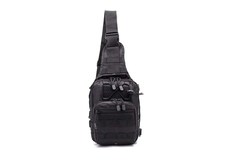 Tactical Sling Backpack Outdoor Chest Shoulder Bag Daypack  