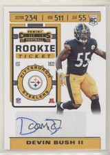 2019 Panini Contenders Rookie Ticket Devin Bush II #238 Auto 0en