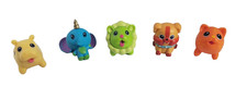 Spin Master Chubby Puppies and Friends Mini Figure 1.5" Toy Lot of 5 Babies