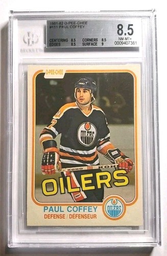 Paul Coffey #111 — 1981 hockey card