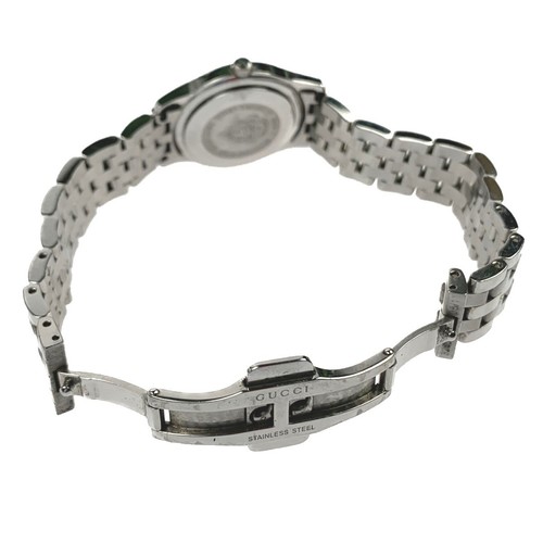 Gucci G Class 5500L Women's Watch Silver Black Used C Rank From Japan - Picture 6 of 8