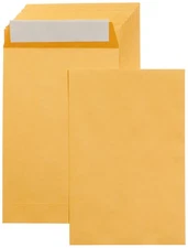 Amazon Basics Self Adhesive Catalog Mailing Envelopes, Peel & Seal, 6x9 Inch, 10