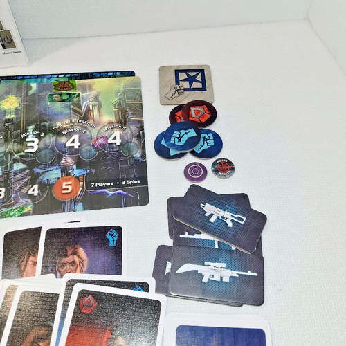 The Resistance Tabletop Card Game Social Deduction Strategy Bluffing Indie - Picture 4 of 4