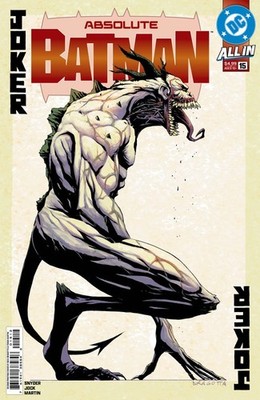 Absolute Batman #15 (2025) 2nd Print Dragotta Main Cover