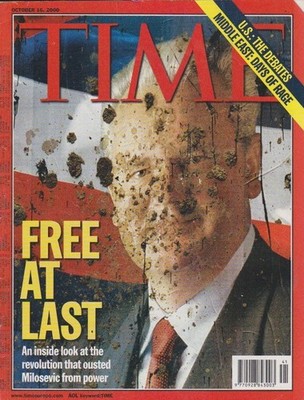 TIME-oct 16,2000-SLOBODAN MILOSEVIC-FREE AT LAST.