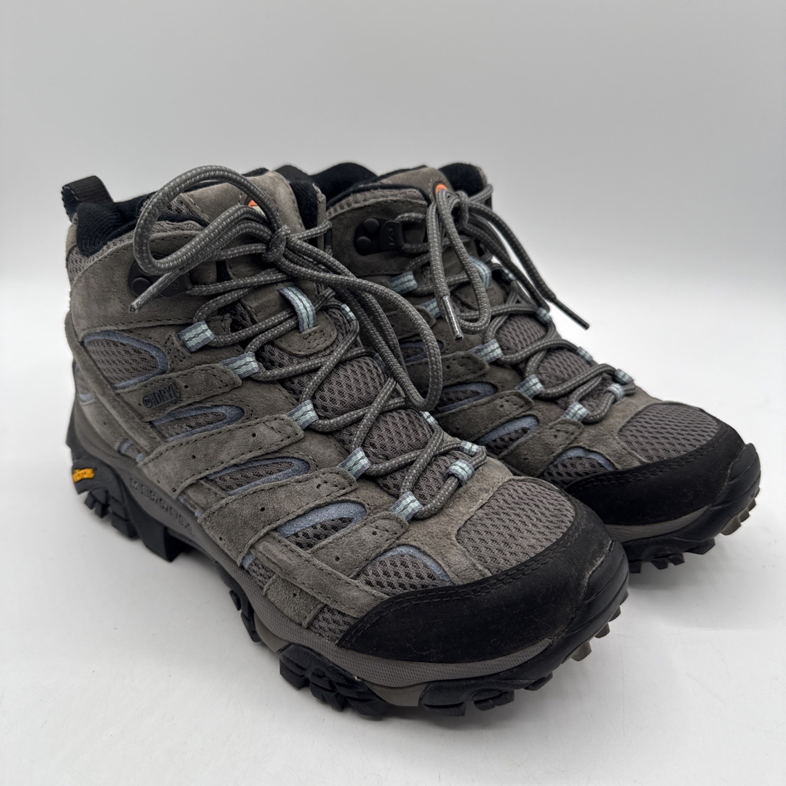 Scarpe da trekking Merrell Moab 2 Mid impermeabili grigio granito donna taglia 7 M J06054