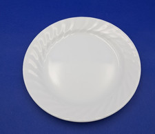 Corelle Enhancements white swirl dessert plat...