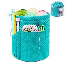 Yarn Bag, Small Crochet Bag Organizer, Drawstring Yarn Storage Bags Yarn for ...