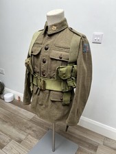 WW1 British Made 1918 Canadian Engineers 1902 Tunic Jacket Uniform Original
