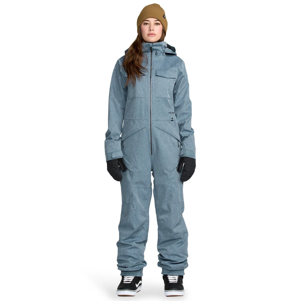 Volcom W's Shiloh Snow Suit 15K Jacke Denim Snowboardjacke Damen 2026 - Bild 3 von 4