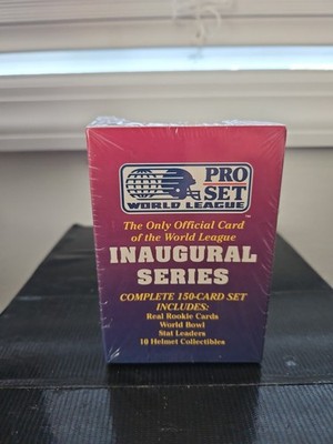 1990 Pro Set World League Inaugural Series Unopened Sealed Box
