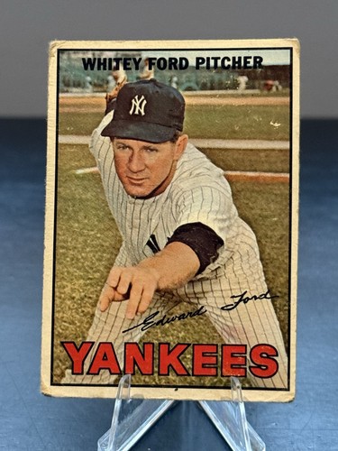Whitey Ford #5 1967 Topps card