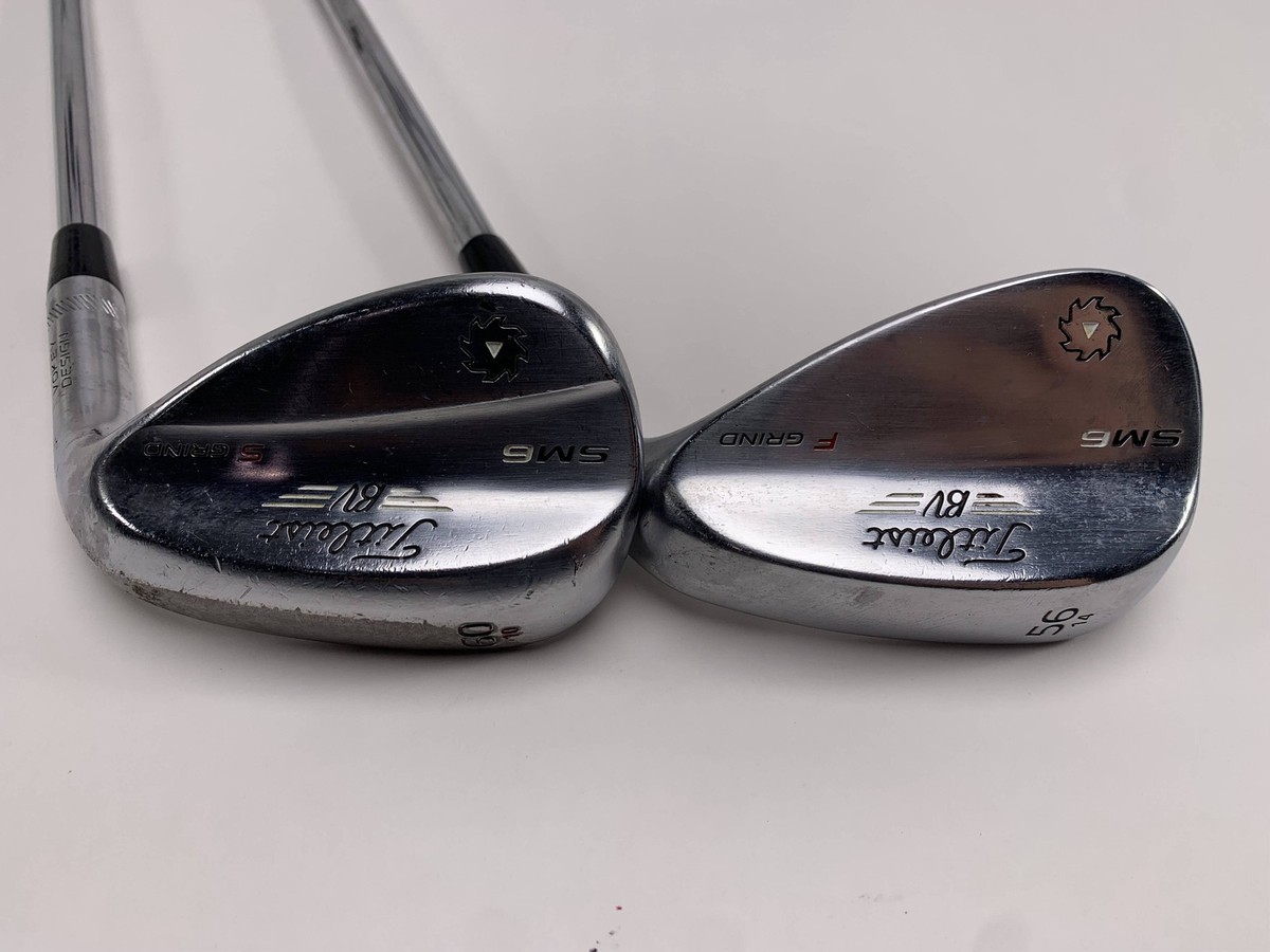 Titleist Vokey SM6 Tour Chrome Wedge Set 56* 14 60* 10 Wedge