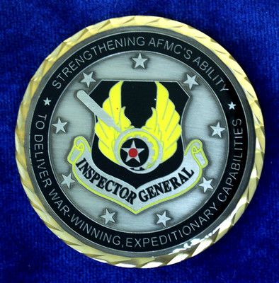 USAF AFMC Inspector General Challenge Coin C-83