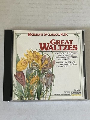 Great Waltzes CD 1988 Classical Orchestral Laserlight Digital
