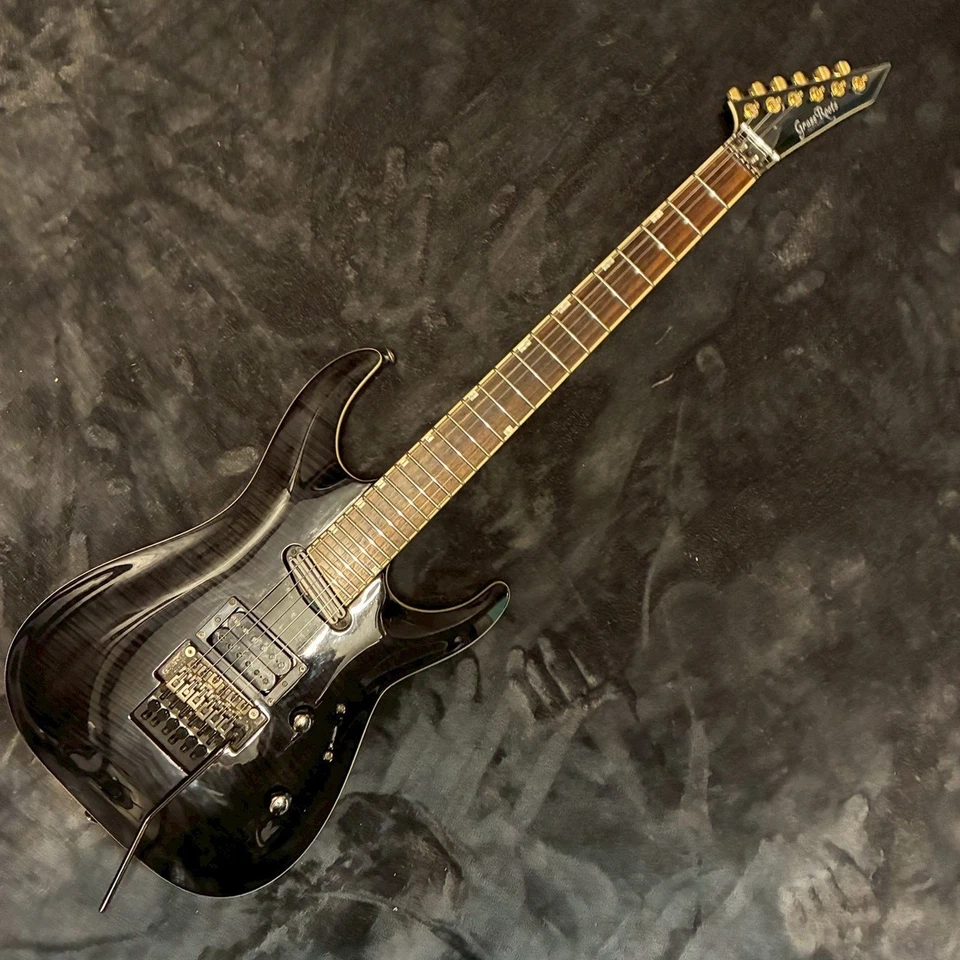 GrassRoots HORIZON G-HR-65FR Usado Parte Superior de Arce Caoba Cuerpo Trasero Cuello de Arce Negro Foto 4 de 4