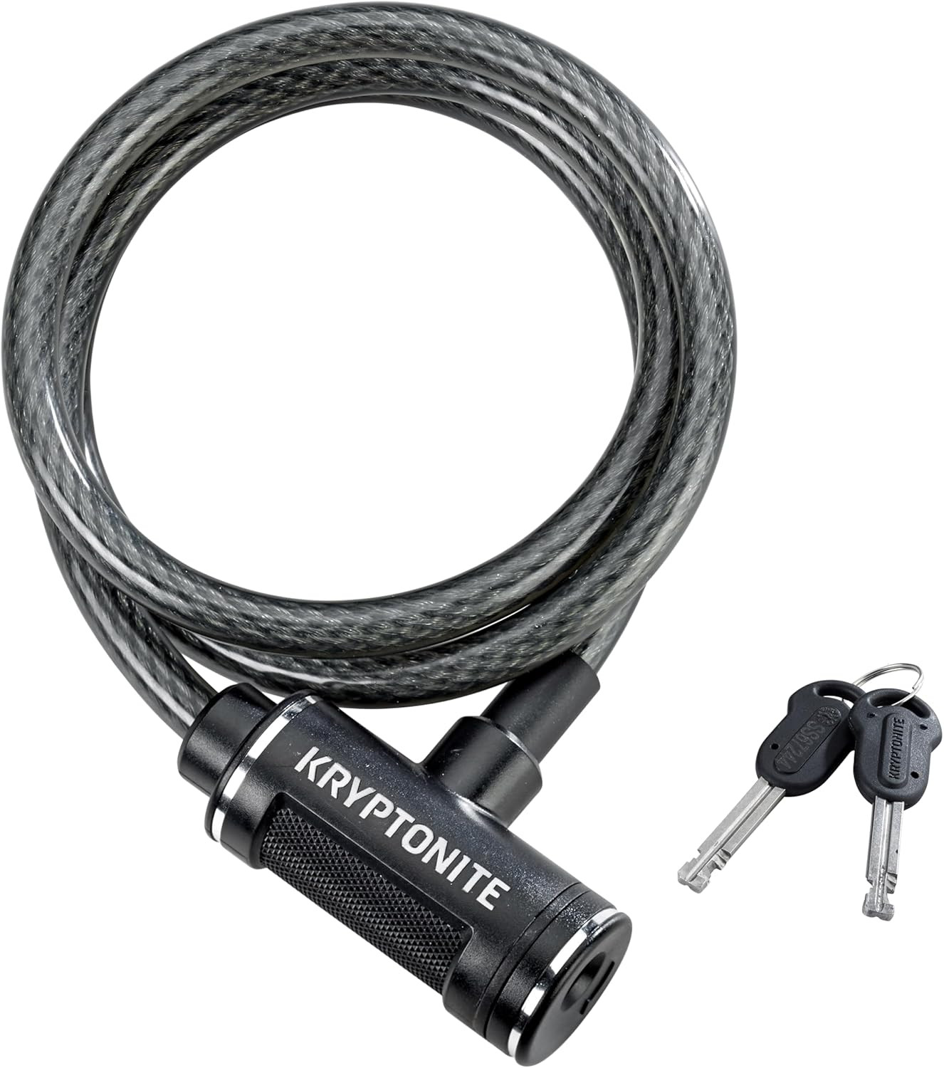 Kryptonite Parkview Bike Lock Cable, 6Ft. X 12Mm Braided Steel Cable Anti-Theft