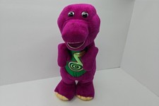 2002 Fisher-Price Barney the Dinosaur Singing Dancing Plush Toy - Tested